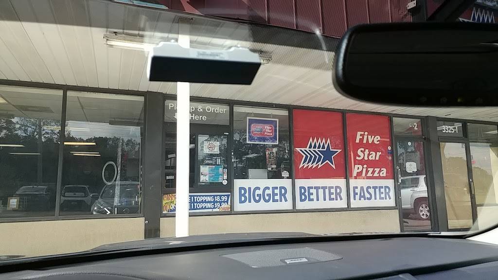 Five Star Pizza | restaurant | 3325 Plymouth St, Jacksonville, FL 32205, USA | 9043888879 OR +1 904-388-8879