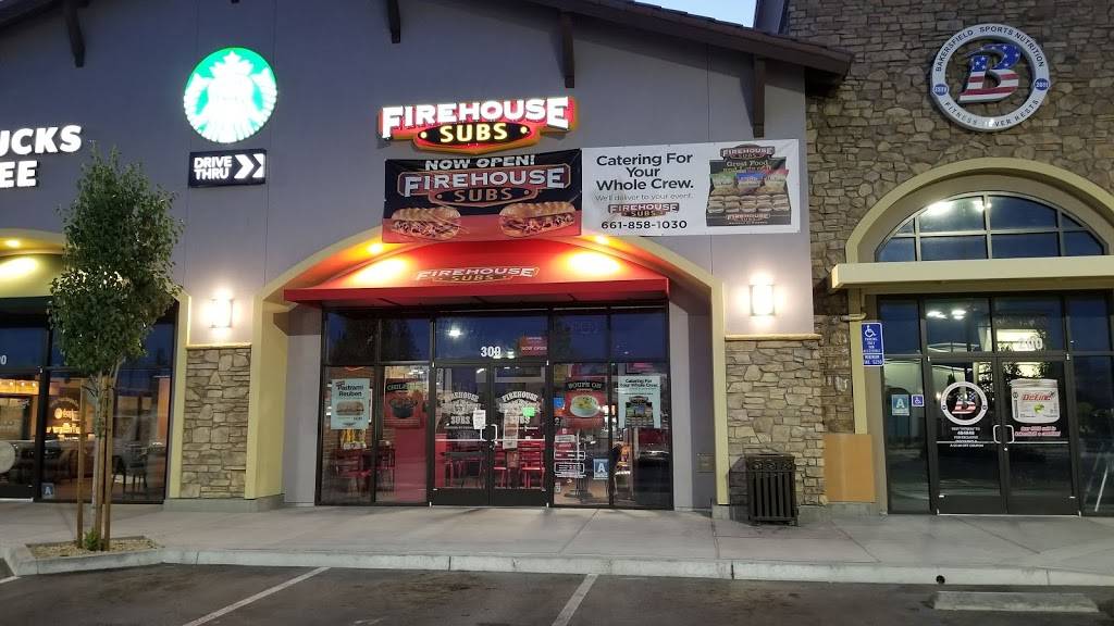 Firehouse Subs | restaurant | 3700 California Ave #300, Bakersfield, CA 93309, USA | 6618437100 OR +1 661-843-7100