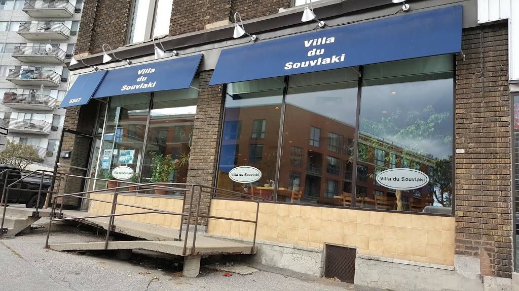 Villa du Souvlaki | restaurant | 5347 Rue Sherbrooke Ouest, Montréal, QC H4A 1V2, Canada | 5144892039 OR +1 514-489-2039