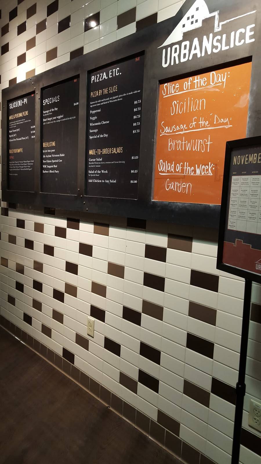 Urban Slice | restaurant | 1308 W Dayton St, Madison, WI 53706, USA | 6088904421 OR +1 608-890-4421