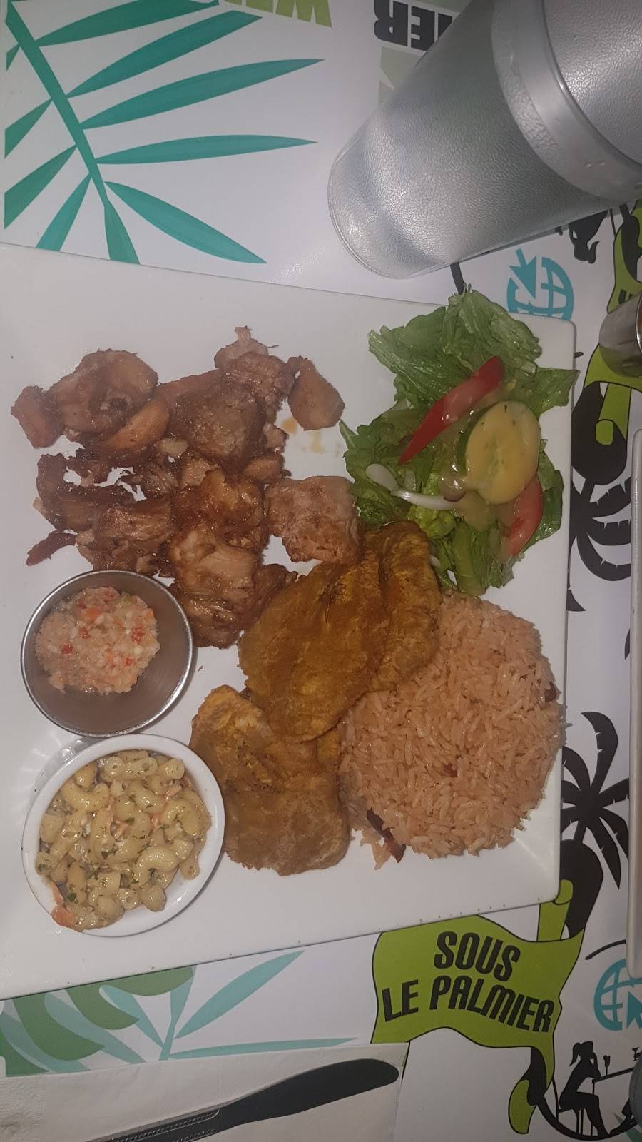 Sous Le Palmier | restaurant | 2038 Rue Lapierre, LaSalle, QC H8N 2S2, Canada | 5145953444 OR +1 514-595-3444