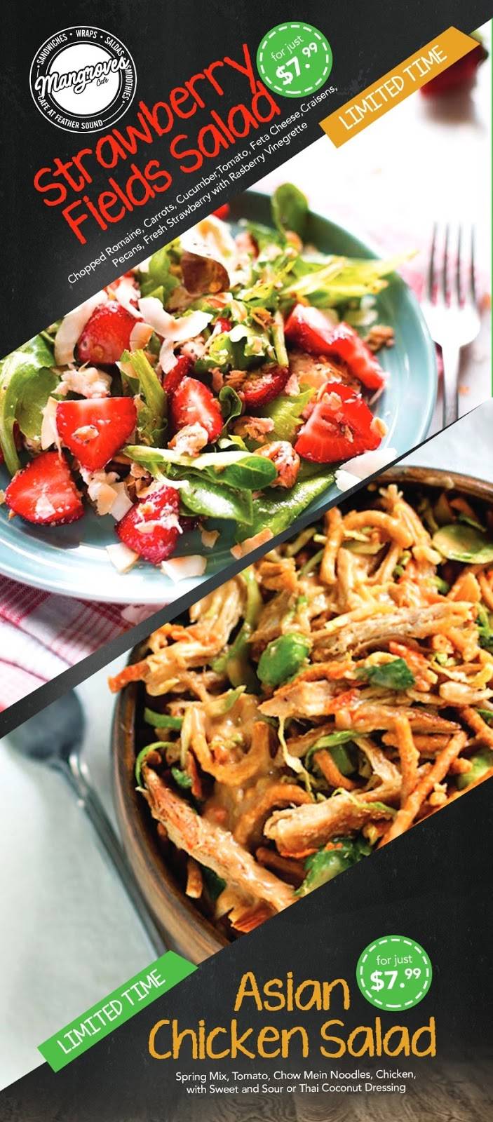 Mangroves Cafe at Feather Sound | cafe | 13577 Feather Sound Dr, Clearwater, FL 33762, USA | 7278277917 OR +1 727-827-7917