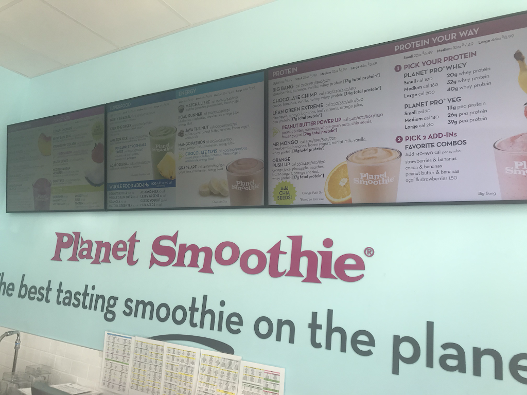 Planet Smoothie 58th Street & 87the Ave | restaurant | 8695 NW 58th St, Miami, FL 33178, USA | 3055993695 OR +1 305-599-3695