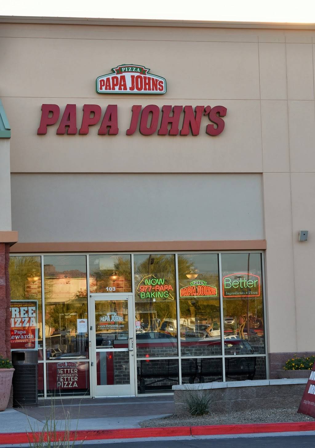 Papa Johns Pizza | restaurant | 944 S Watson Rd Ste 103, Buckeye, AZ 85326, USA | 6239777272 OR +1 623-977-7272