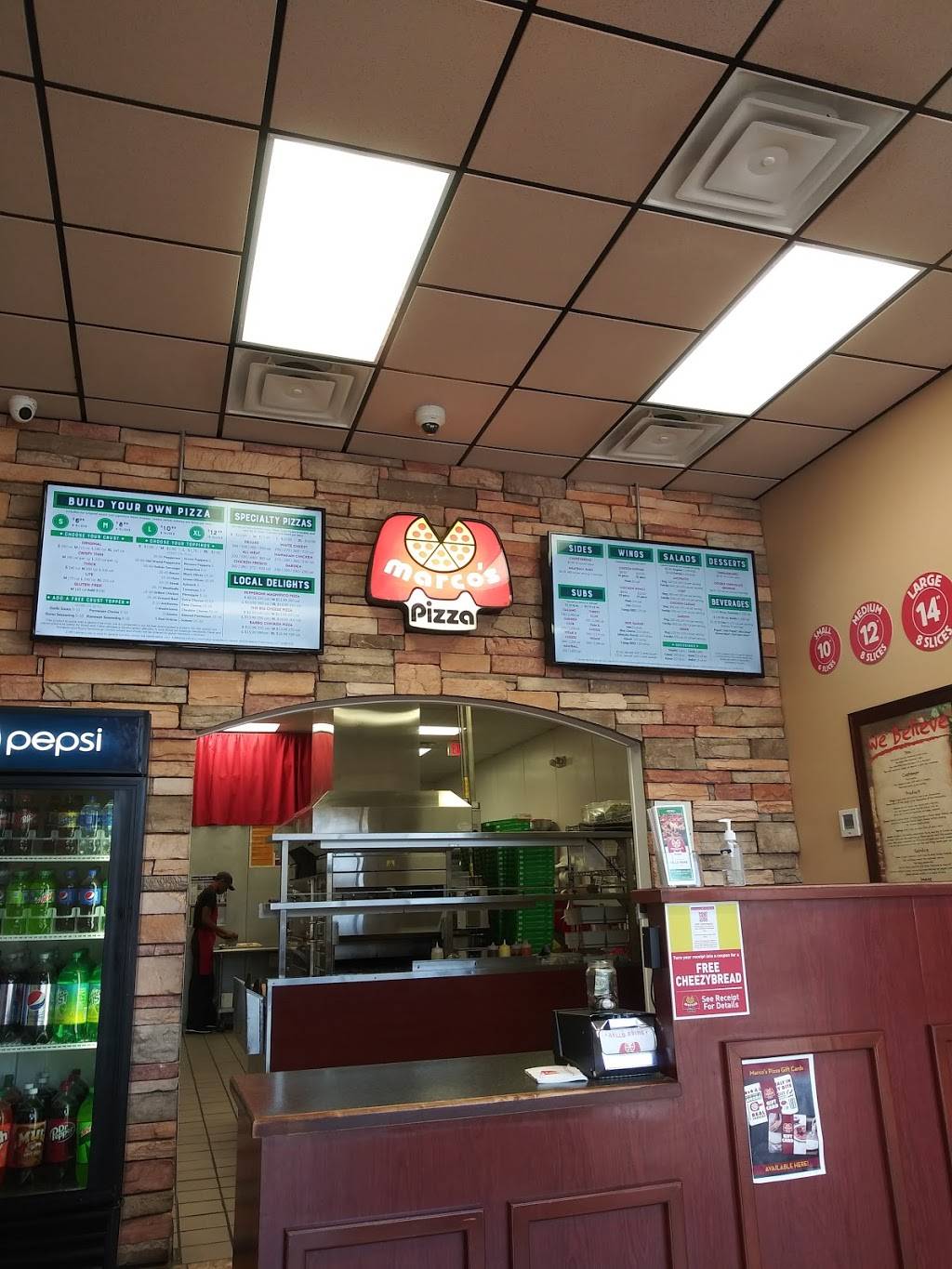 Marcos Pizza | meal delivery | 3650 Murrell Rd, Rockledge, FL 32955, USA | 3215042966 OR +1 321-504-2966