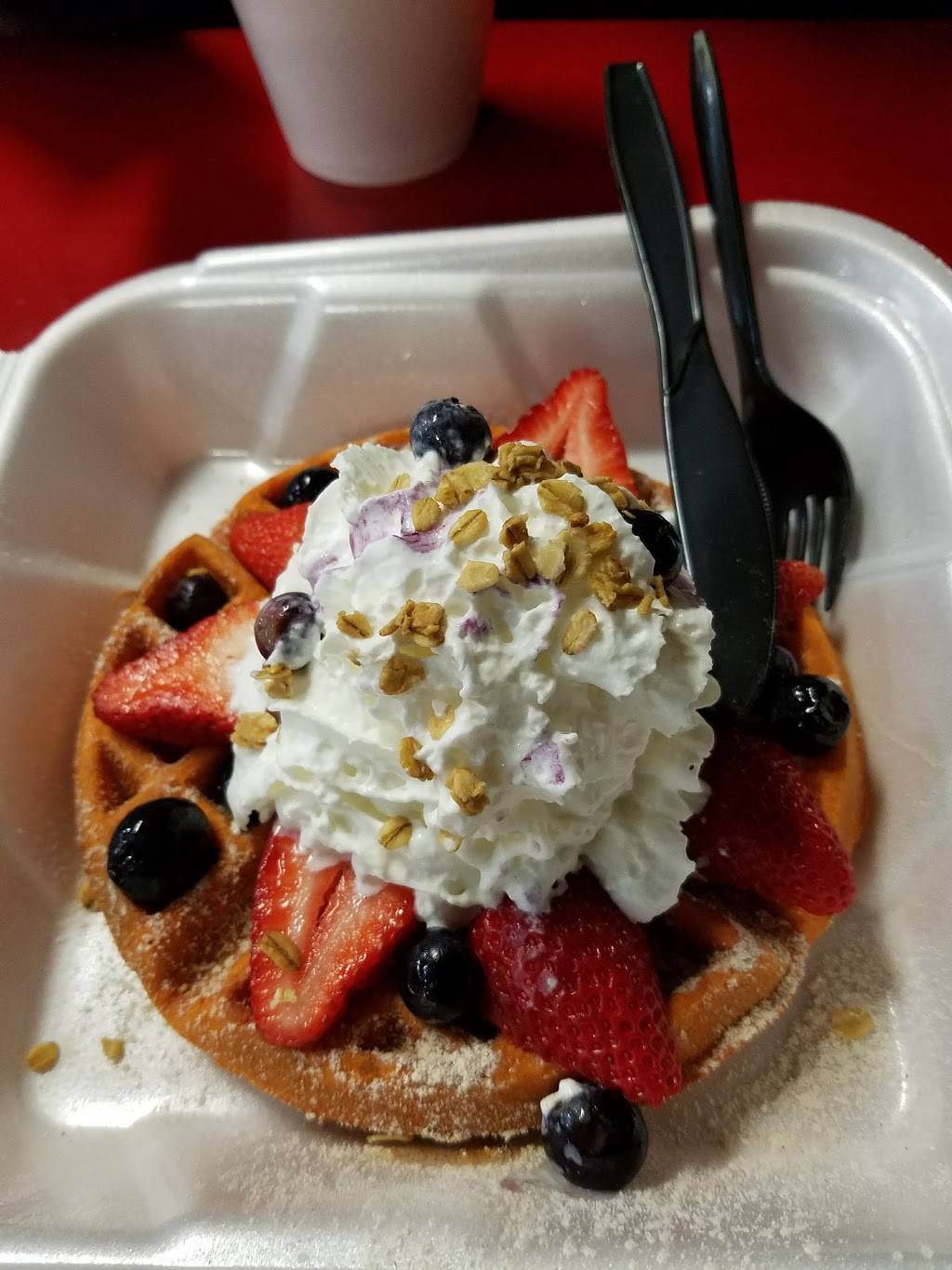 Waffles N Cream | cafe | 11458 Telegraph Rd, Santa Fe Springs, CA 90670, USA | 5629290806 OR +1 562-929-0806