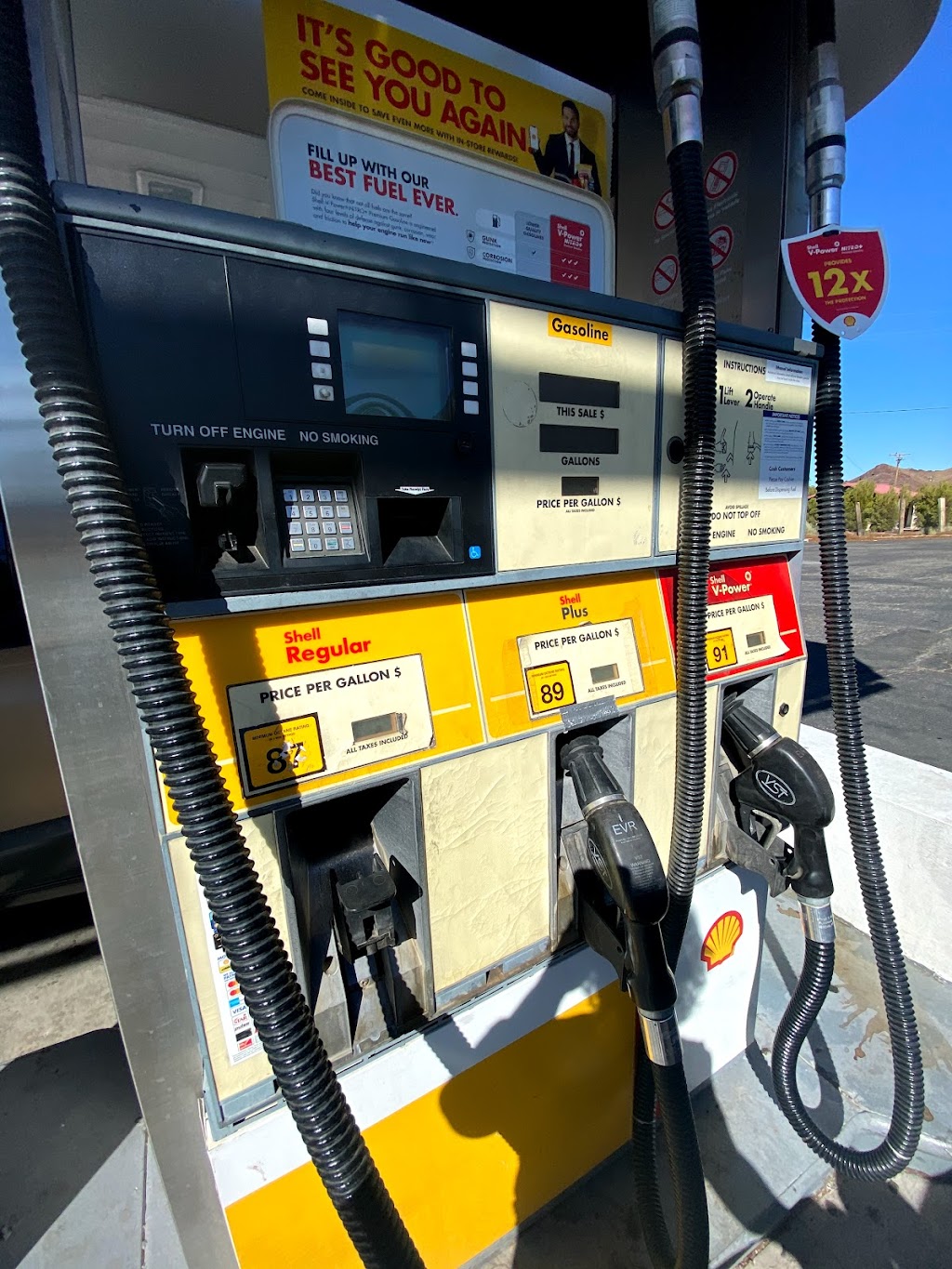 Shell | restaurant | 44230 National Trails Hwy, Newberry Springs, CA 92365, USA | 7602573334 OR +1 760-257-3334