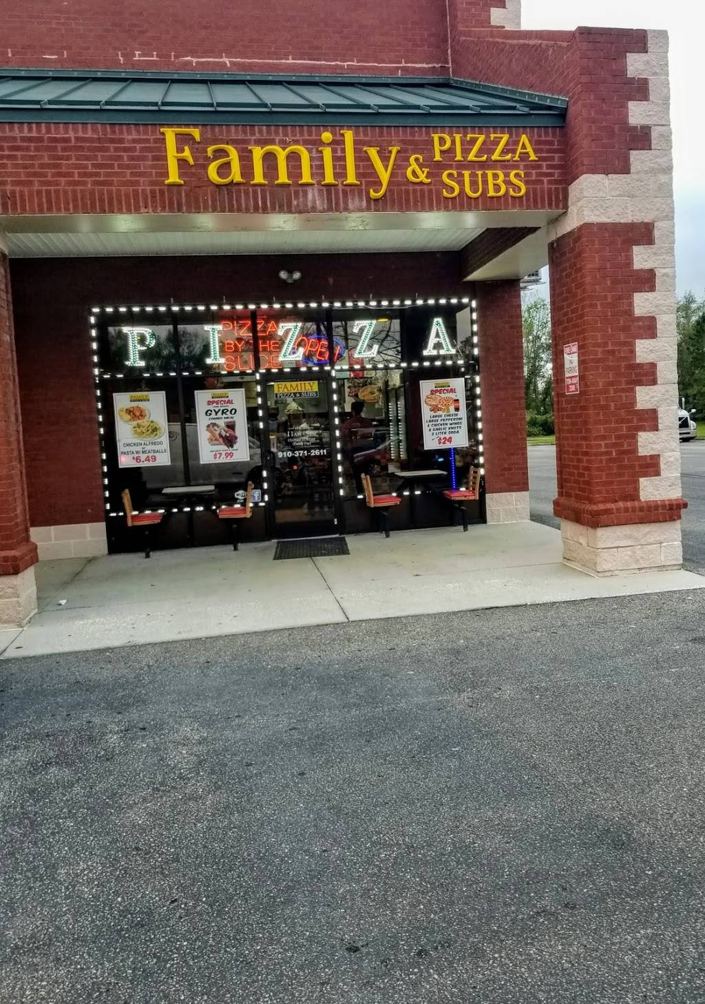 Family Pizza & Subs | meal delivery | 6500, 1735 Reed Rd NE, Leland, NC 28451, USA | 9103712611 OR +1 910-371-2611