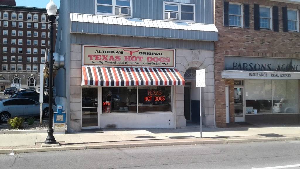 Altoonas Original Texas Dogs | restaurant | 1122 12th Ave, Altoona, PA 16602, USA | 8149426381 OR +1 814-942-6381