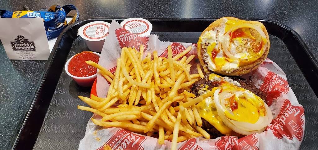 Freddys Frozen Custard & Steakburgers | restaurant | 767 Center Dr, San Marcos, CA 92069, USA | 4422488636 OR +1 442-248-8636