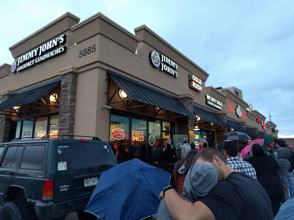 Jimmy Johns | meal delivery | 5885 Stetson Hills Blvd, Colorado Springs, CO 80923, USA | 7195977827 OR +1 719-597-7827