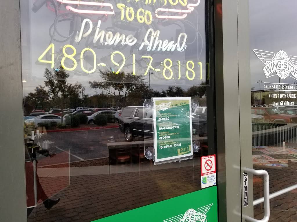 Wingstop | restaurant | 3757 S Gilbert Rd Suite 104, Gilbert, AZ 85297, USA | 4809178181 OR +1 480-917-8181