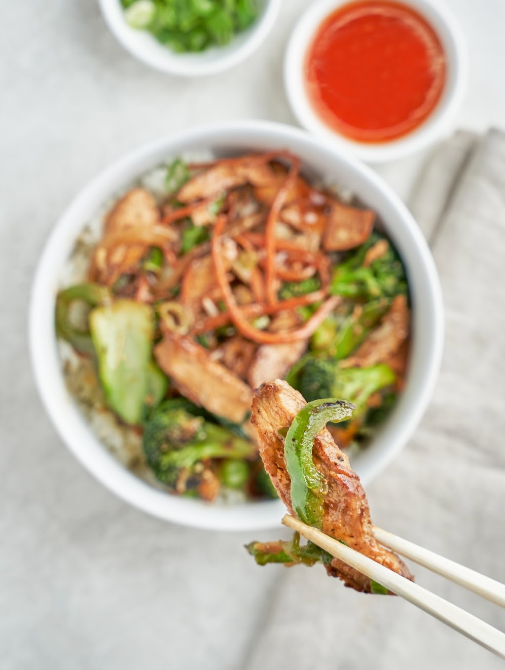 Wokworks Einstein Food Truck | restaurant | 1301 W Tabor Rd, Philadelphia, PA 19141, USA | 8559659675 OR +1 855-965-9675