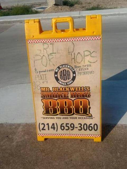 Mr. Blackwell BBQ | restaurant | 4645 Gus Thomasson Rd, Mesquite, TX 75150, USA | 2146593060 OR +1 214-659-3060