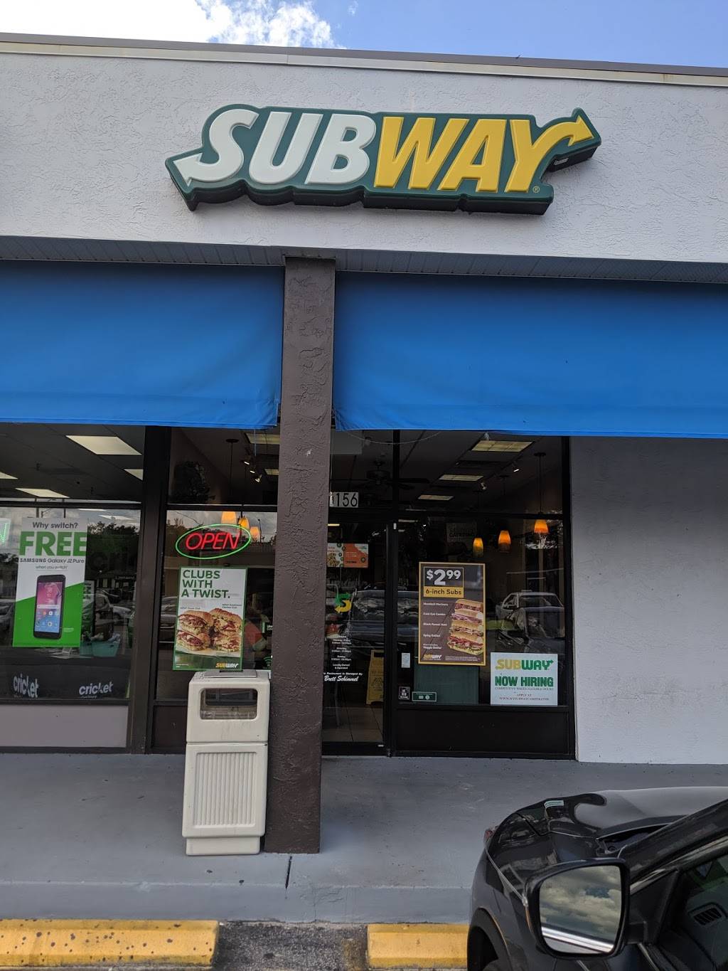 Subway | restaurant | 156 S US Hwy 17 92, Longwood, FL 32750, USA | 4073392795 OR +1 407-339-2795