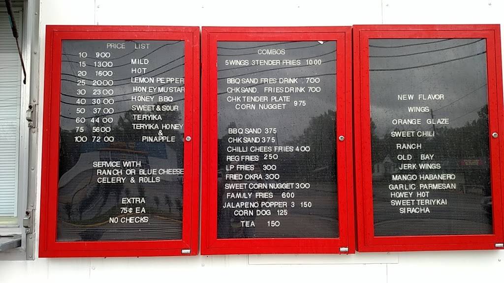 Wings & Things | restaurant | 107 Oak St, Eatonton, GA 31024, USA | 7064852265 OR +1 706-485-2265