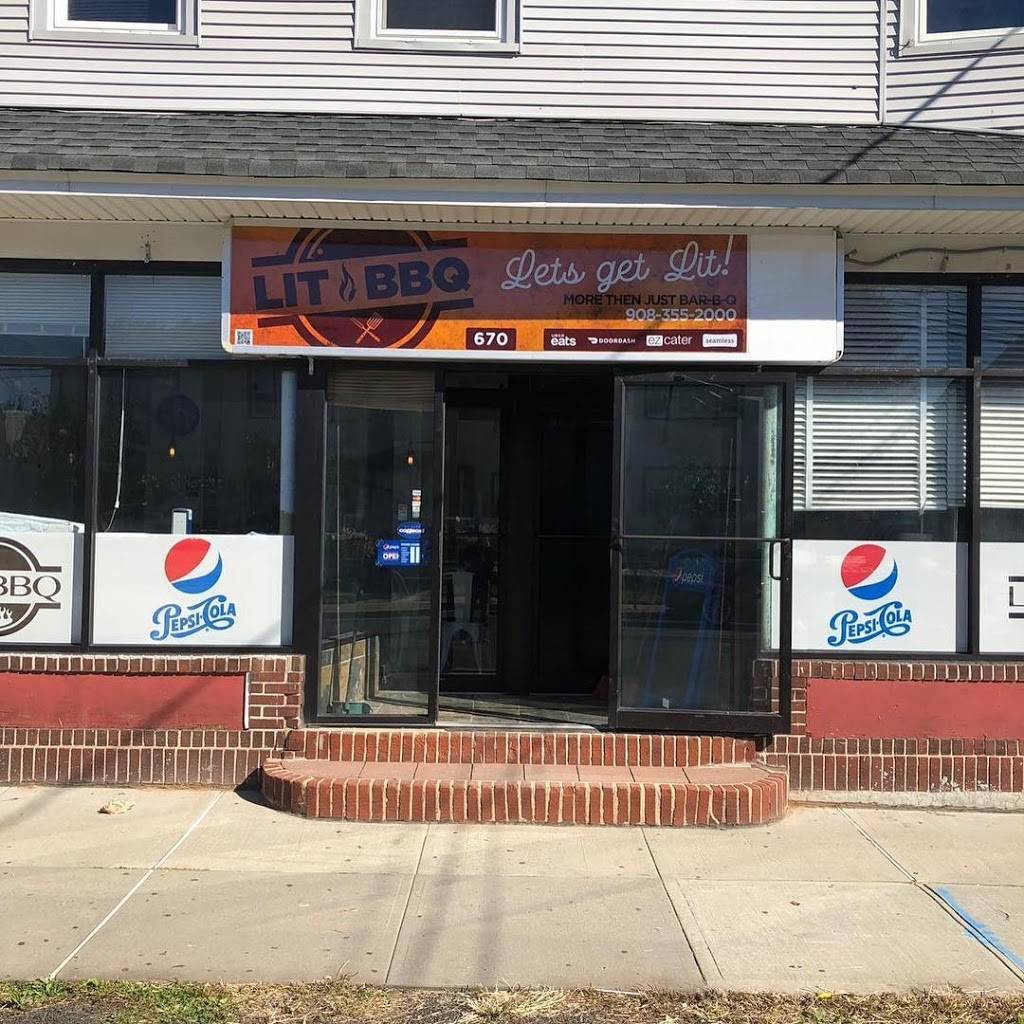 Lit BBQ | restaurant | 670 Clarkson Ave, Elizabeth, NJ 07202, USA | 9083552000 OR +1 908-355-2000