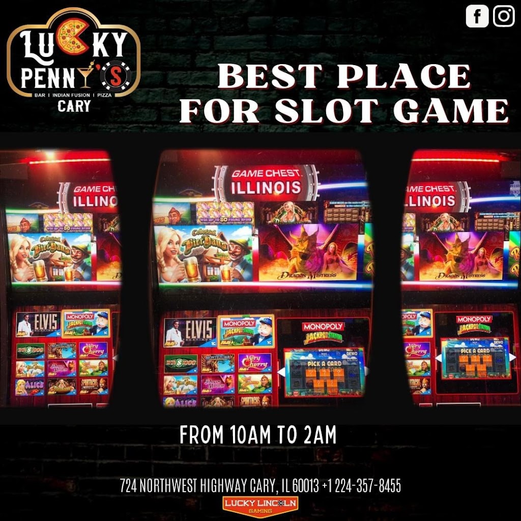 Lucky Pennys Of Cary | restaurant | 724 Northwest Hwy, Cary, IL 60013, USA | 2243578455 OR +1 224-357-8455