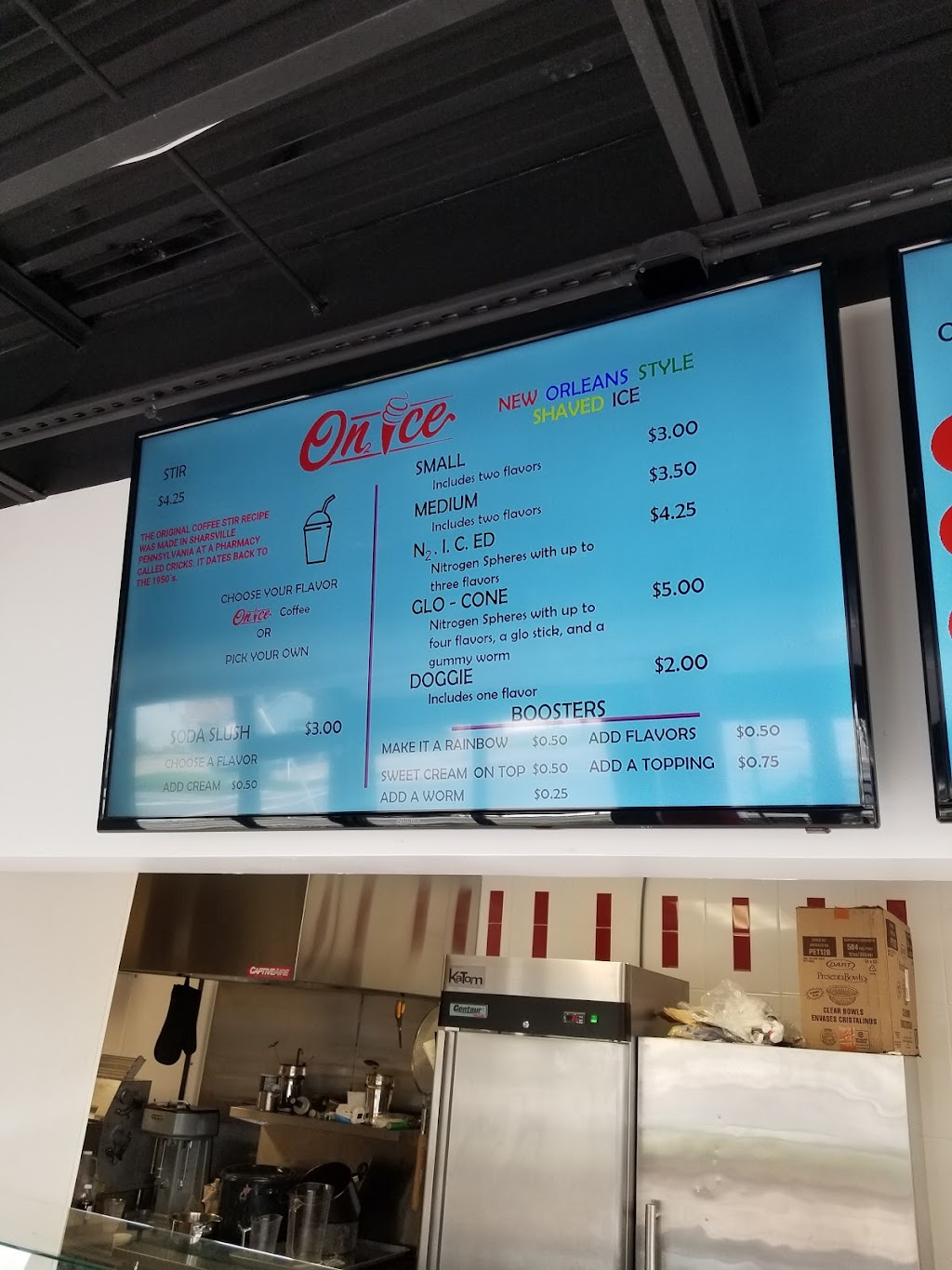 On Ice | restaurant | 1101 W Little Creek Rd Unit A, Norfolk, VA 23505, USA | 7579378147 OR +1 757-937-8147