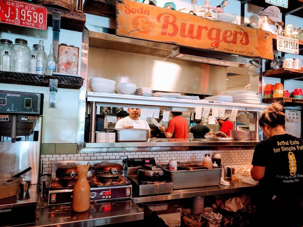 Folk Art Restaurant | restaurant | 465 North Highland Avenue Northeast, Atlanta, GA 30307, USA | 4045374493 OR +1 404-537-4493