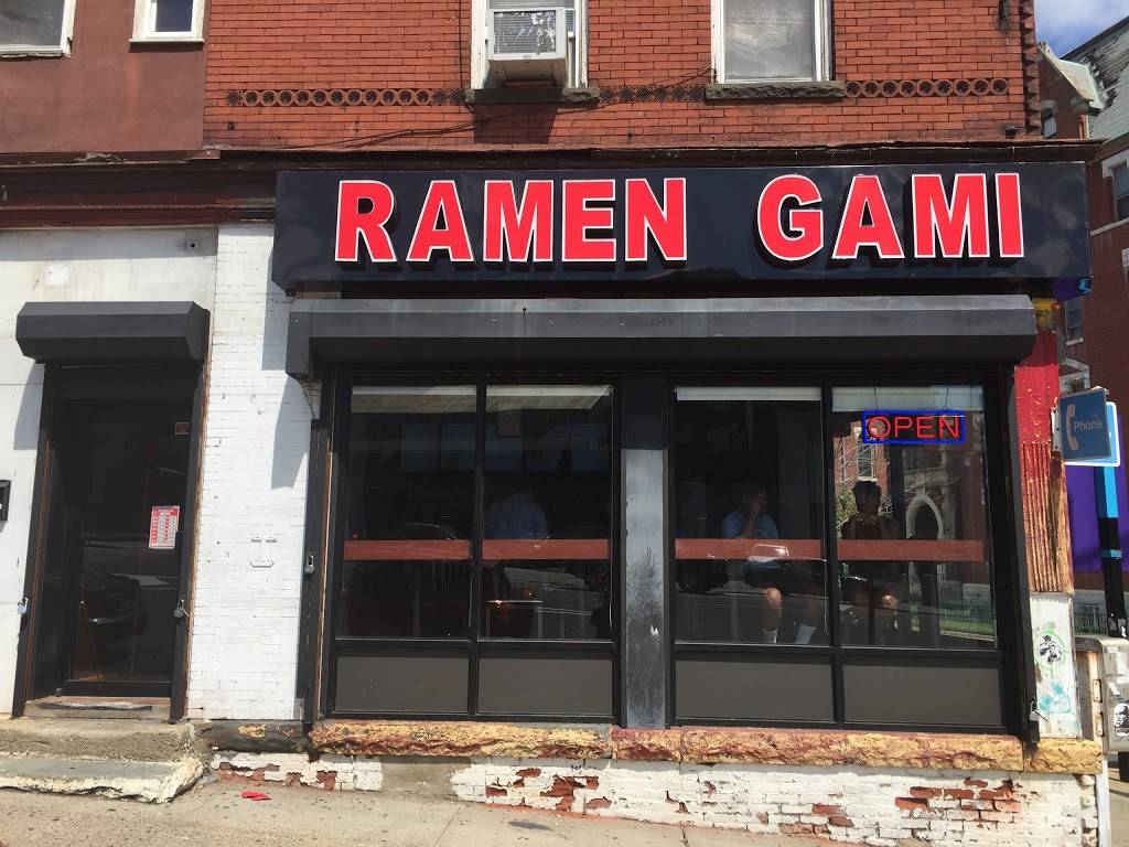 Ramen Gami | restaurant | 3926, 1 Sussex Ave, Newark, NJ 07103, USA | 9736222888 OR +1 973-622-2888