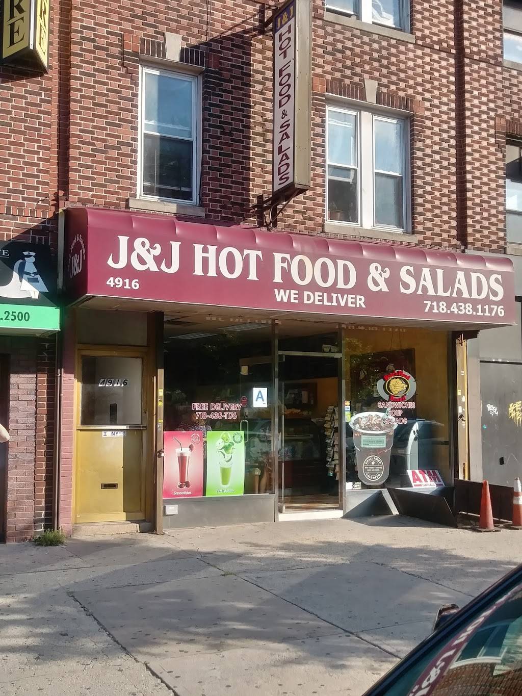 J & J Hot Food & Salad | restaurant | 4916 Fort Hamilton Pkwy, Brooklyn, NY 11219, USA | 7184381176 OR +1 718-438-1176