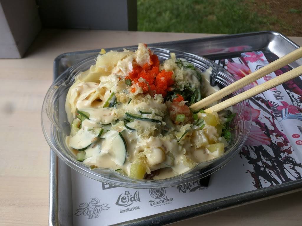 Leid Hawaiian Poke | restaurant | 2741, 8032 Leesburg Pike suite d, Vienna, VA 22182, USA | 7039721070 OR +1 703-972-1070