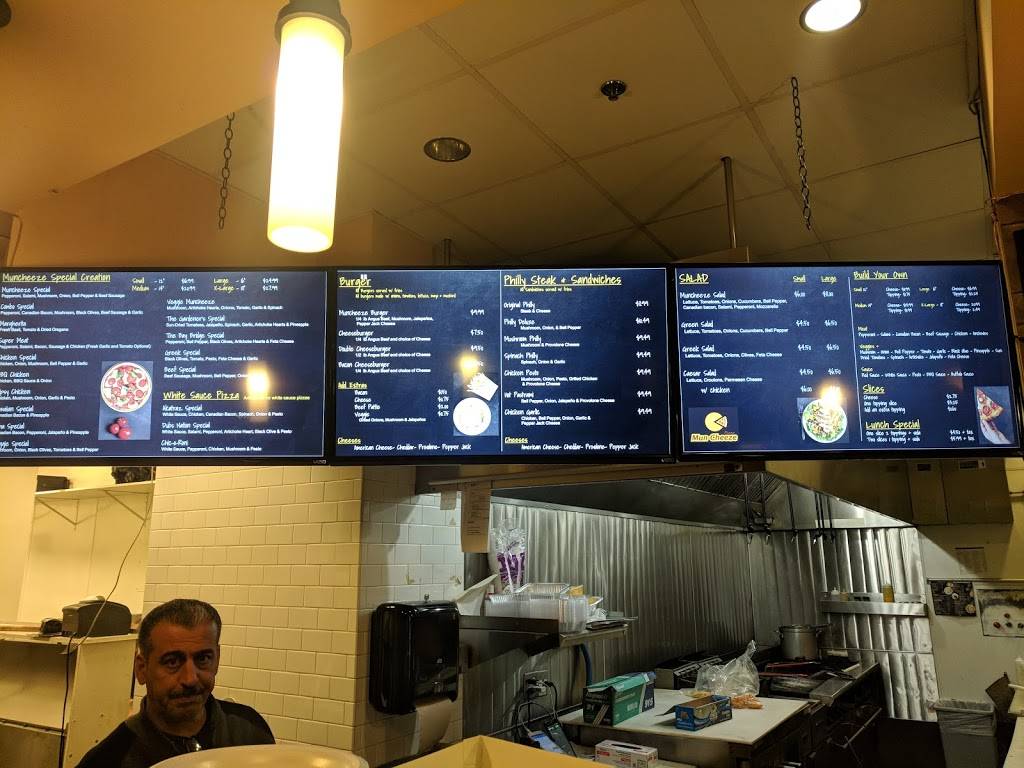 Mun-cheeze Pizza & Grill | restaurant | 1259 Jefferson Street Wing B, Oakland, CA 94612, USA | 5108355555 OR +1 510-835-5555
