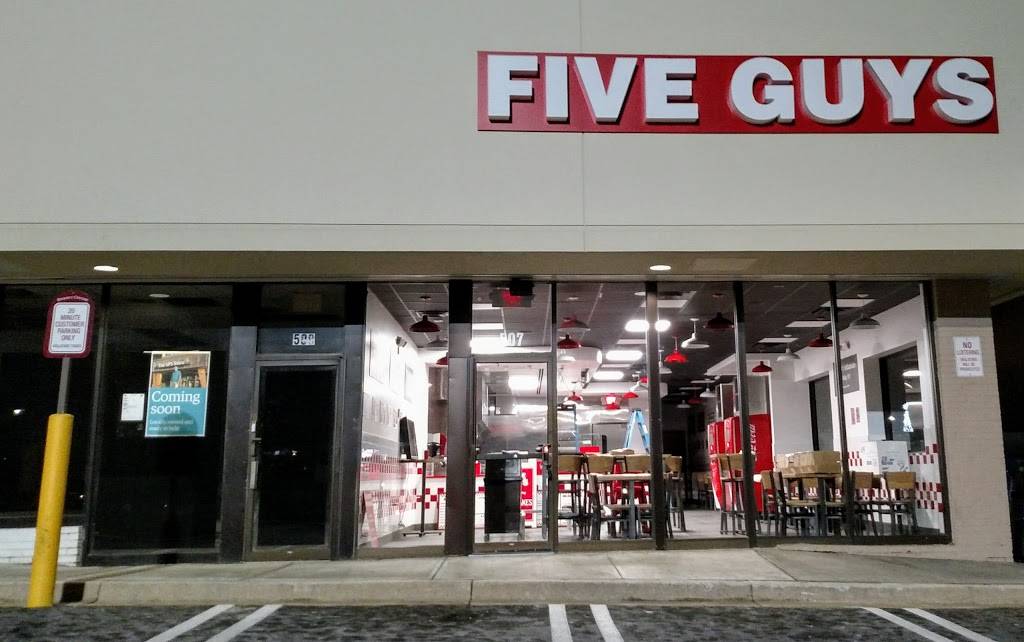 Five Guys | meal takeaway | 507 Quince Orchard Rd, Gaithersburg, MD 20878, USA | 2409126745 OR +1 240-912-6745