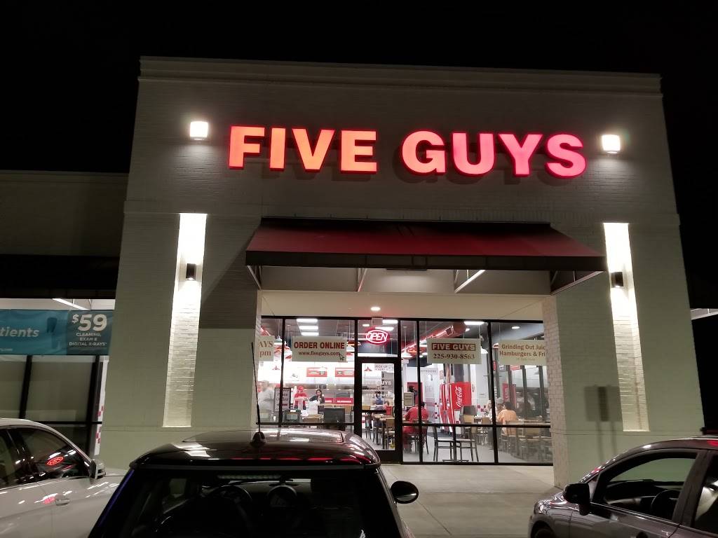 Five Guys | meal takeaway | 14640 Village Market St Suite 104, Baton Rouge, LA 70817, USA | 2259308563 OR +1 225-930-8563