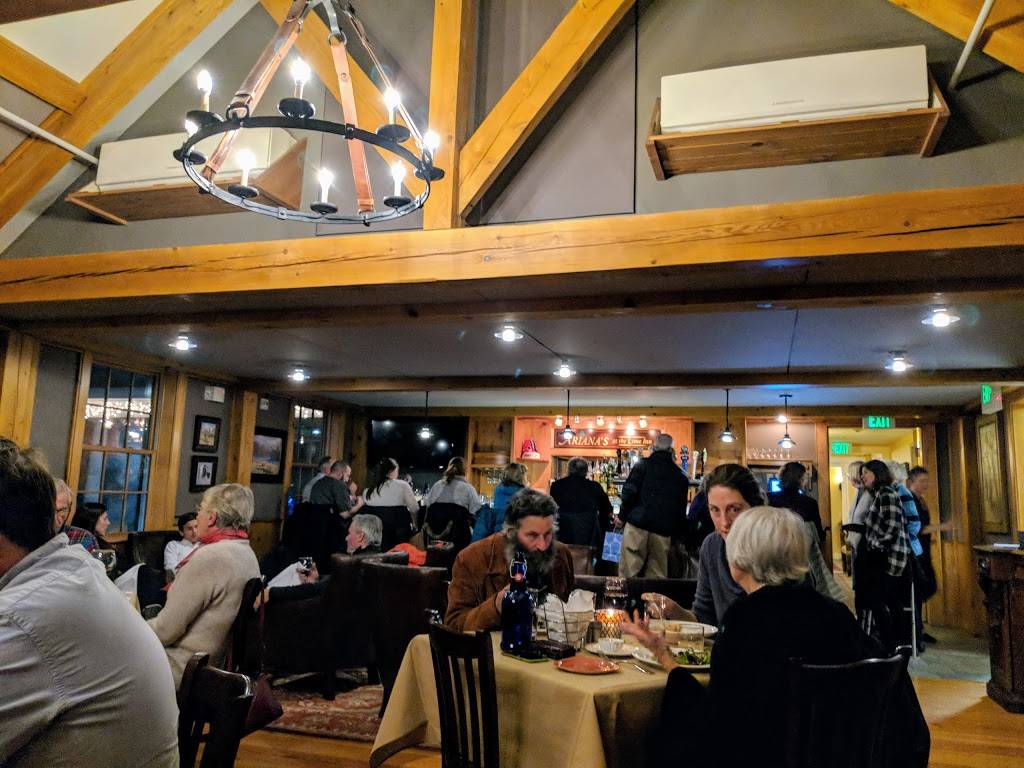 Arianas Restaurant | restaurant | 1 Market St, Lyme, NH 03784, USA | 6033534405 OR +1 603-353-4405