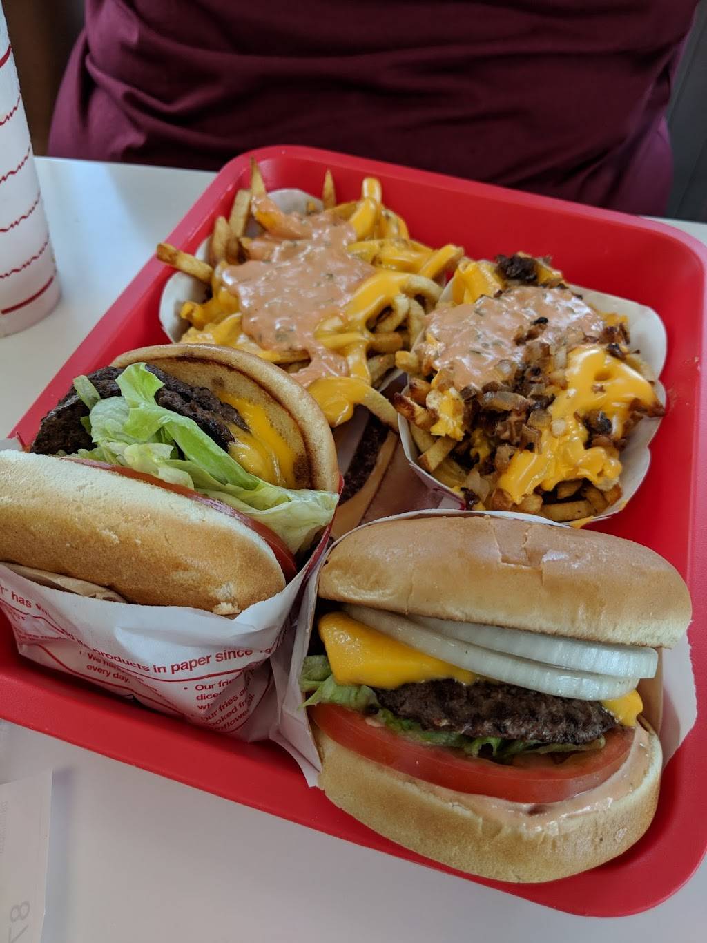 In-N-Out Burger | restaurant | 1437 N Interstate 35, San Marcos, TX 78666, USA | 8007861000 OR +1 800-786-1000