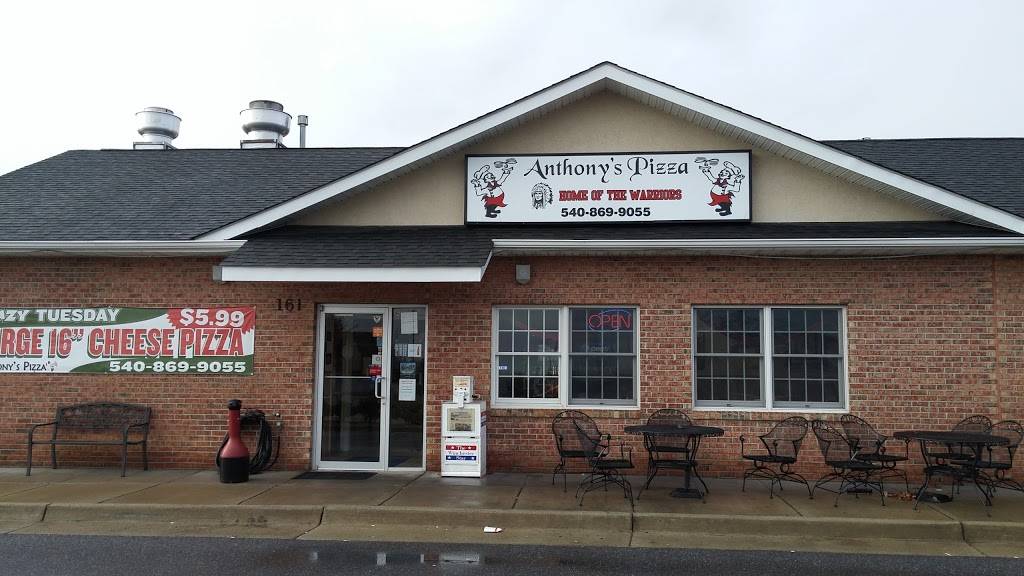 Anthonys Pizza III | restaurant | 161 Warrior Dr, Stephens City, VA 22655, USA | 5408699055 OR +1 540-869-9055
