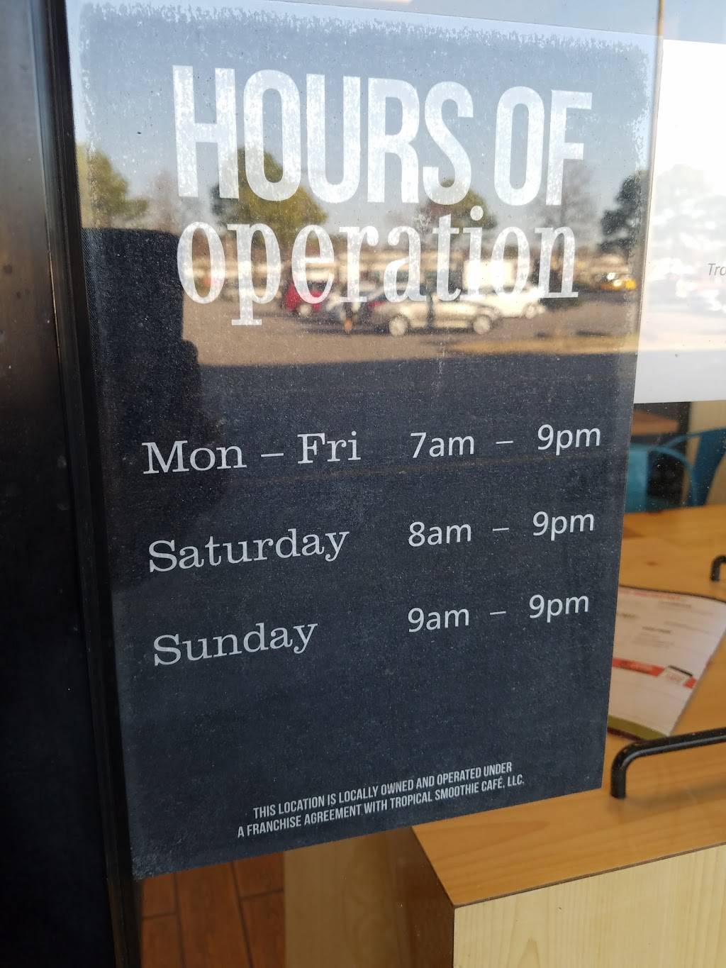 Tropical Smoothie Cafe | restaurant | 4001 Virginia Beach Blvd Suite 115, Virginia Beach, VA 23452, USA | 7572000500 OR +1 757-200-0500