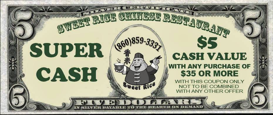 Sweet Rice Chinese Restaurant | restaurant | 1 New London Rd #25, Salem, CT 06420, USA | 8608593331 OR +1 860-859-3331