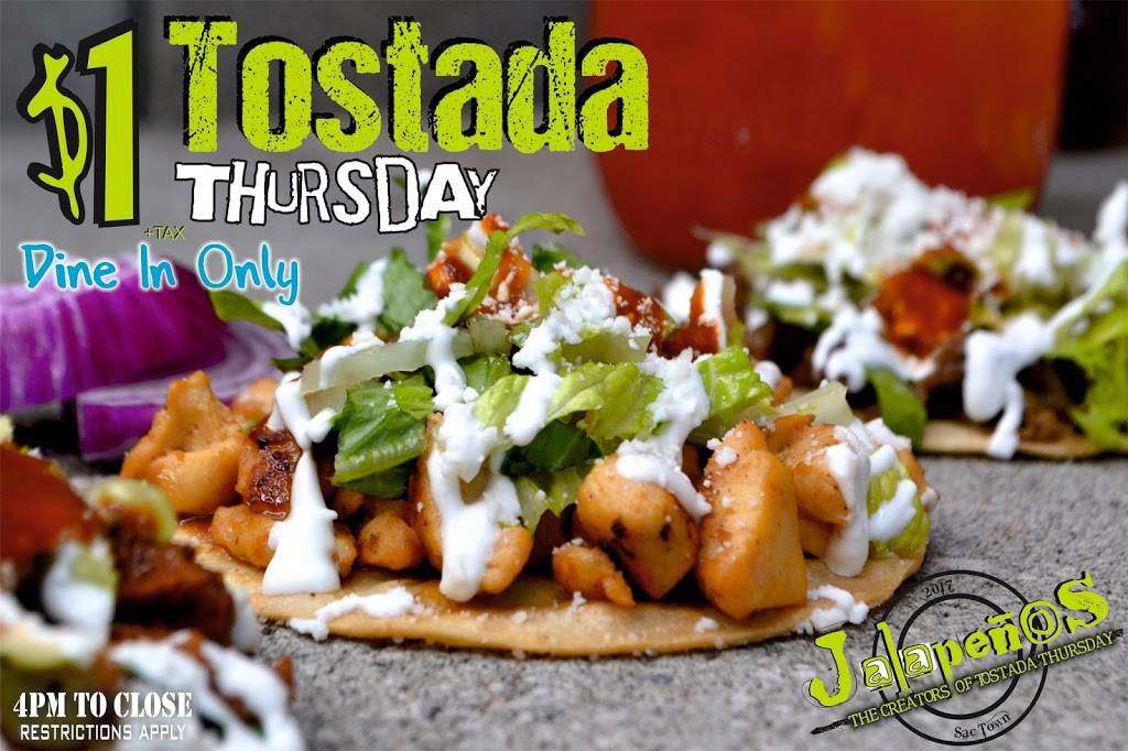 Jalapeños Restaurant | restaurant | 1413 21st St, Sacramento, CA 95811, USA | 9164920727 OR +1 916-492-0727