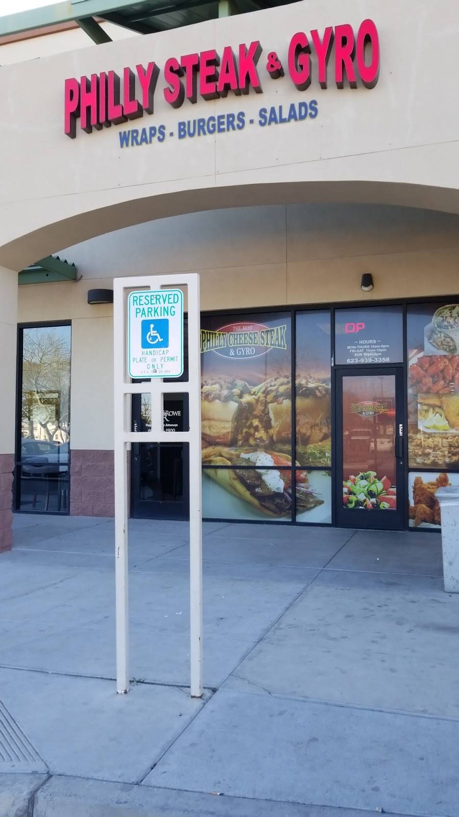 Philly Steak & Gyro | restaurant | 6766 W Glendale Ave #115, Glendale, AZ 85303, USA | 6239393358 OR +1 623-939-3358