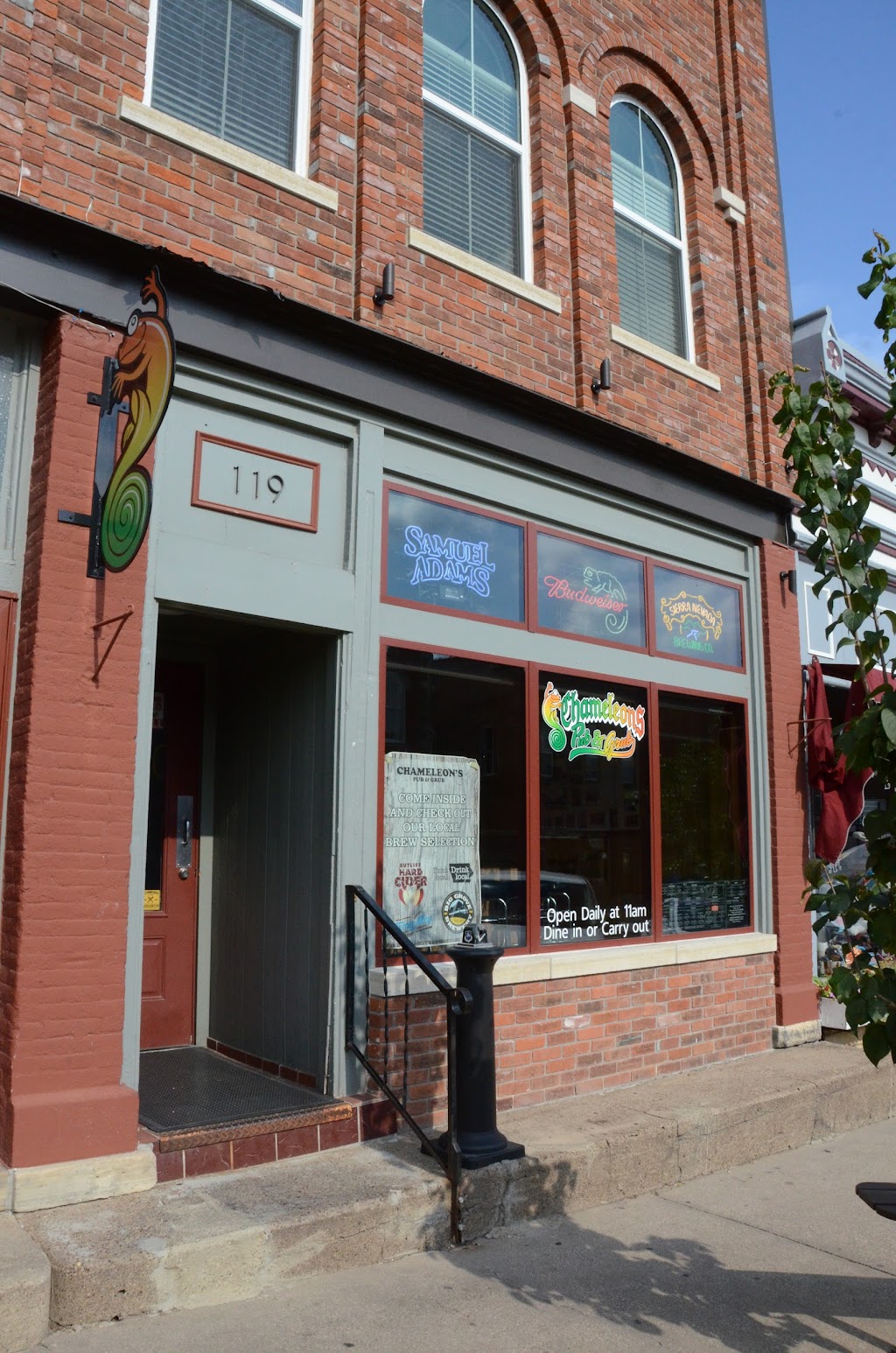 Chameleons Pub & Grub | restaurant | 119 1st St W, Mt Vernon, IA 52314, USA | 3198958654 OR +1 319-895-8654