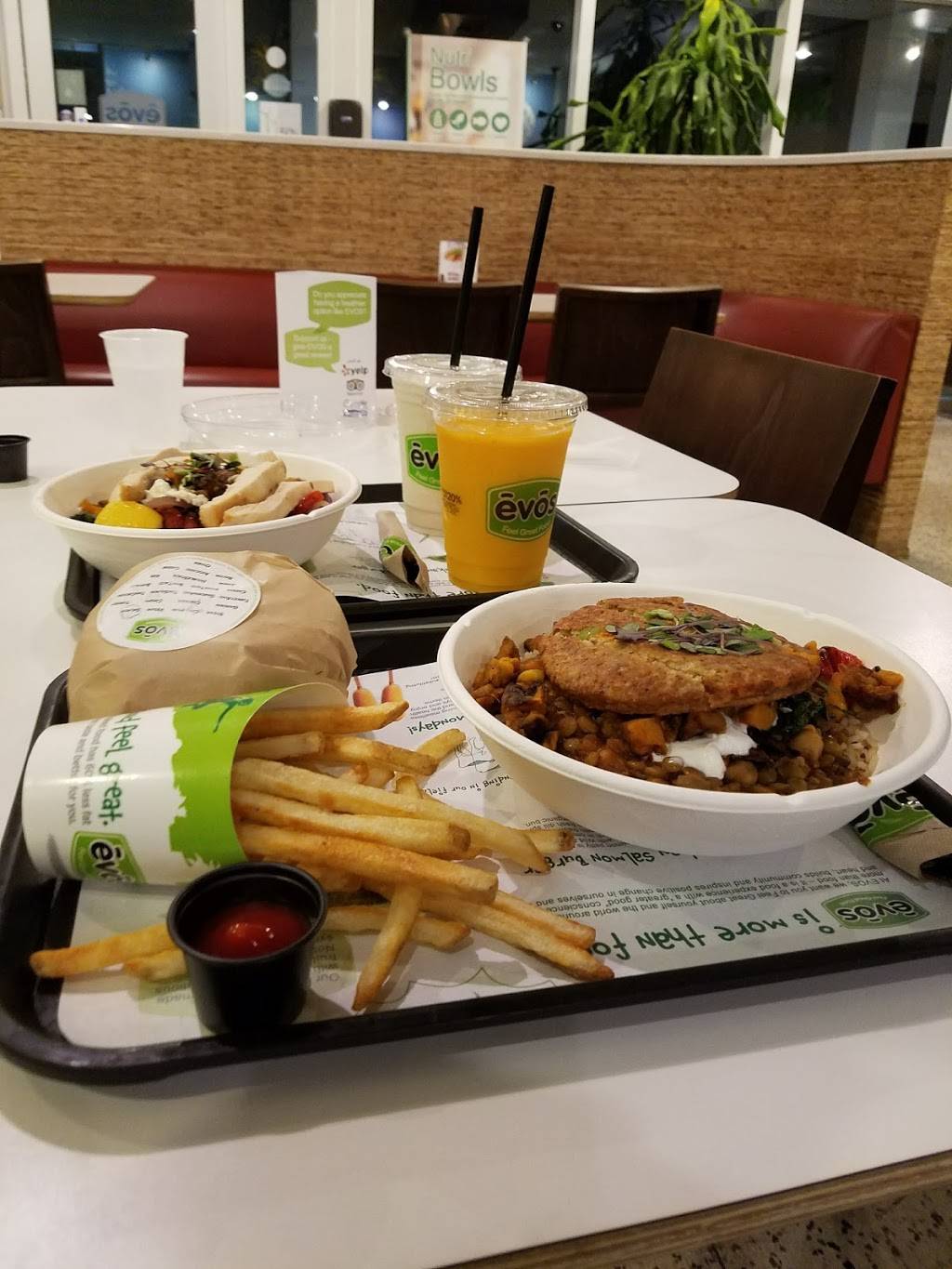 EVOS...Feel Great Food (Carrollwood) | restaurant | 10205 Lake Carroll Way, Tampa, FL 33618, USA | 8139693867 OR +1 813-969-3867