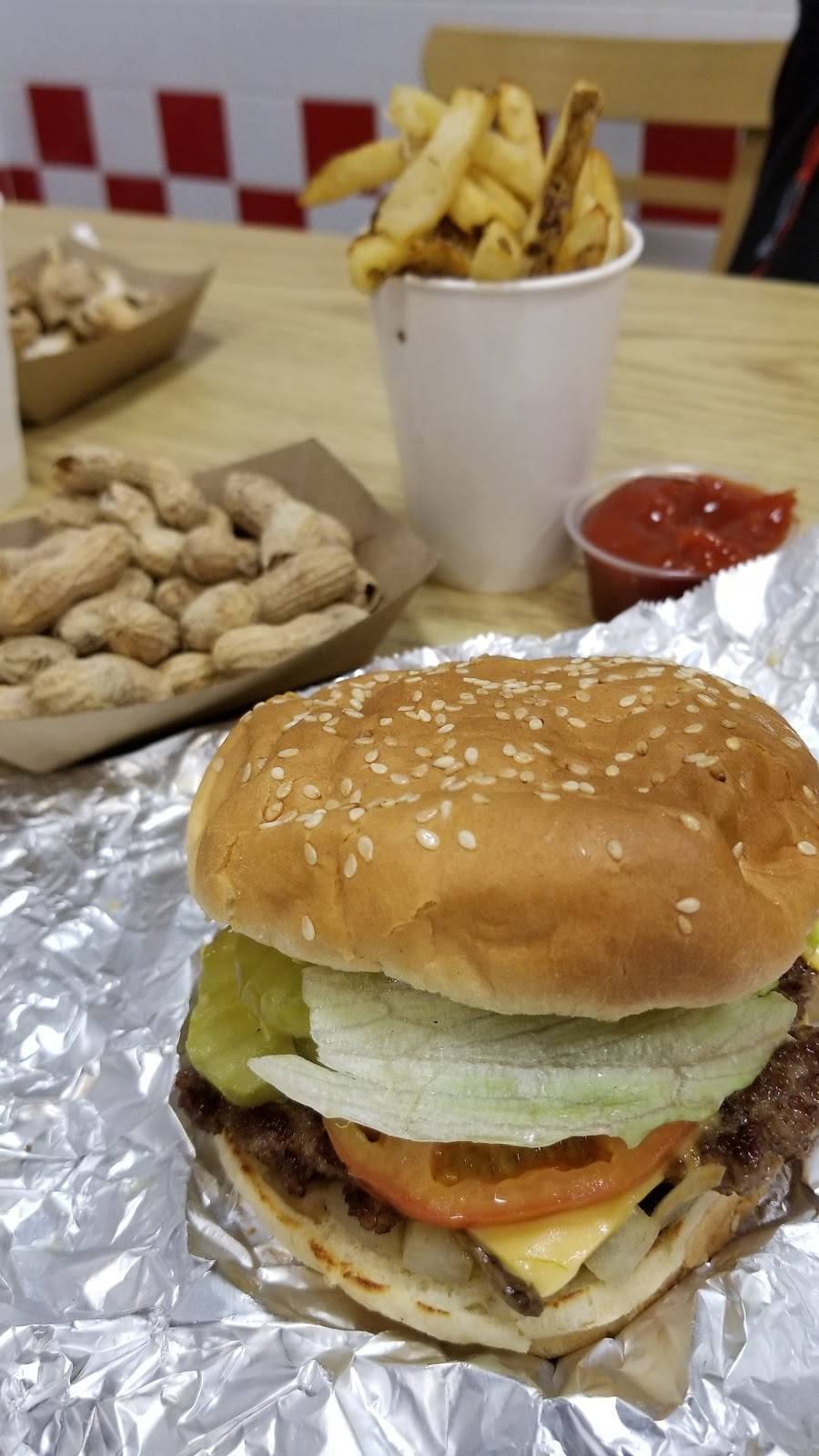 Five Guys | meal takeaway | 2780 Pinole Valley Rd, Pinole, CA 94564, USA | 5102236031 OR +1 510-223-6031