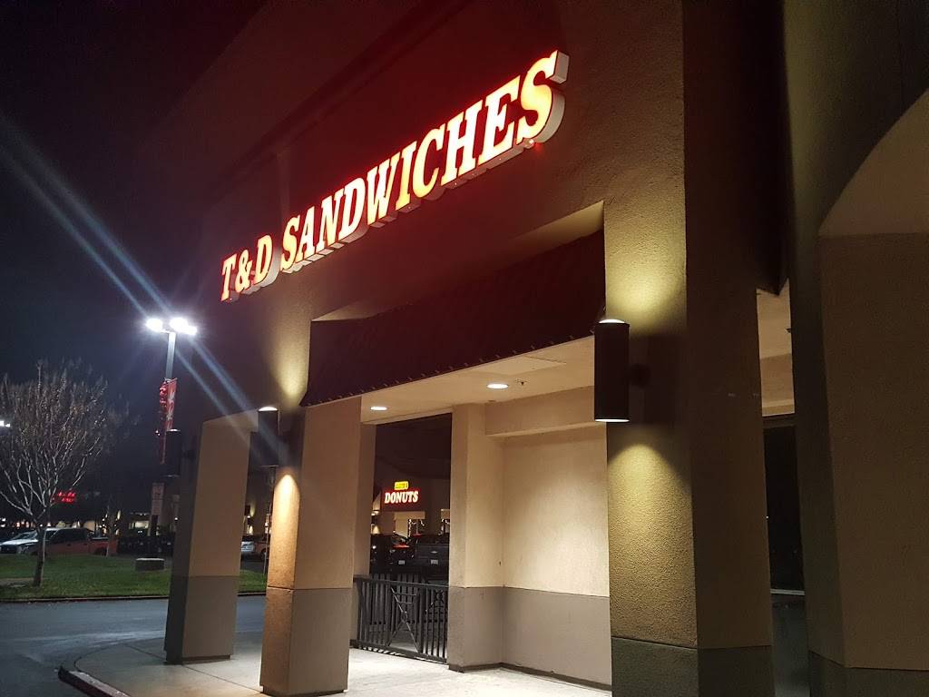 T & D Sandwich | meal takeaway | 5200 Mowry Ave # Q, Fremont, CA 94538, USA | 5107917888 OR +1 510-791-7888