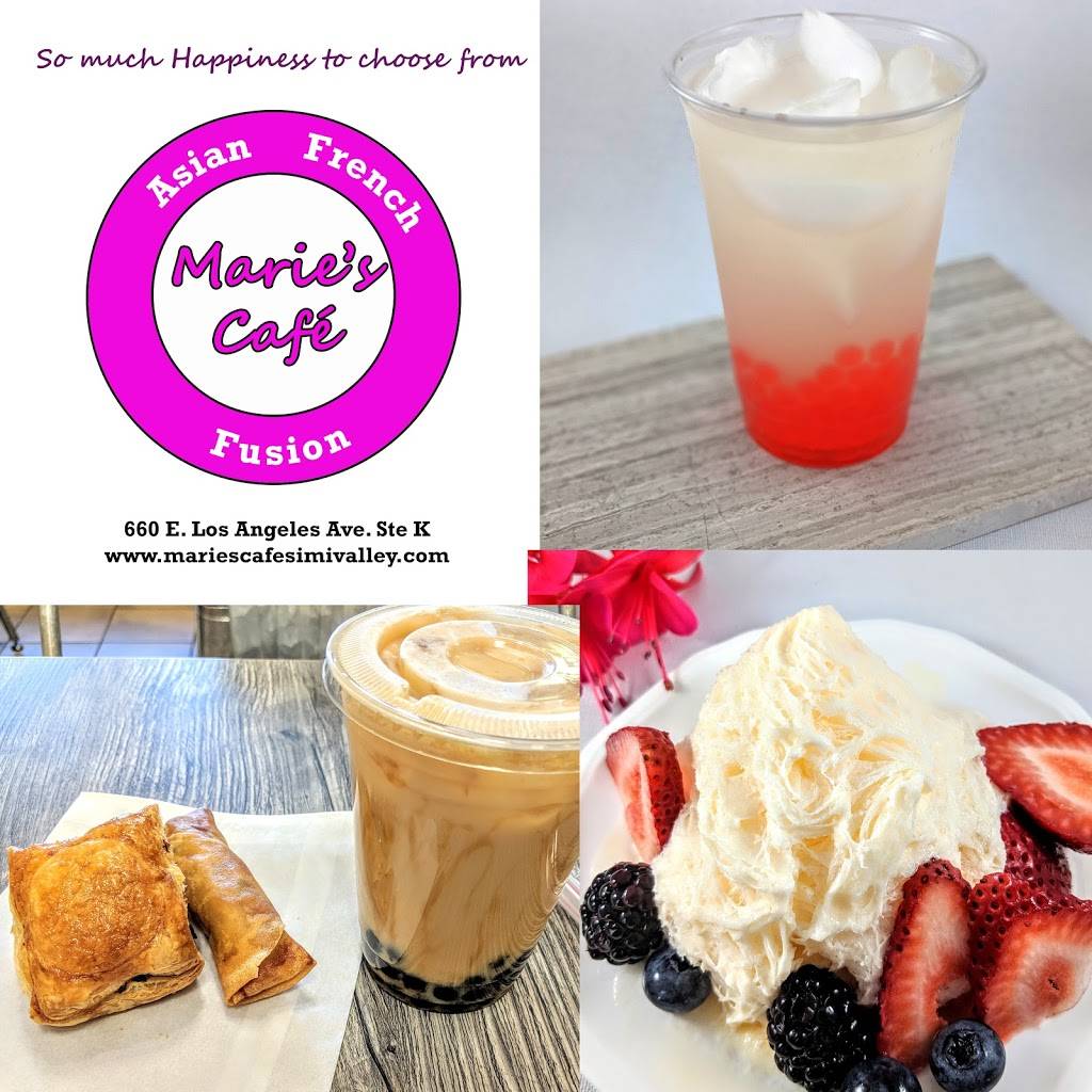Maries Cafe | restaurant | Suite 660, K, 660 E Los Angeles Ave Suite K, Simi Valley, CA 93065, USA | 8058247506 OR +1 805-824-7506
