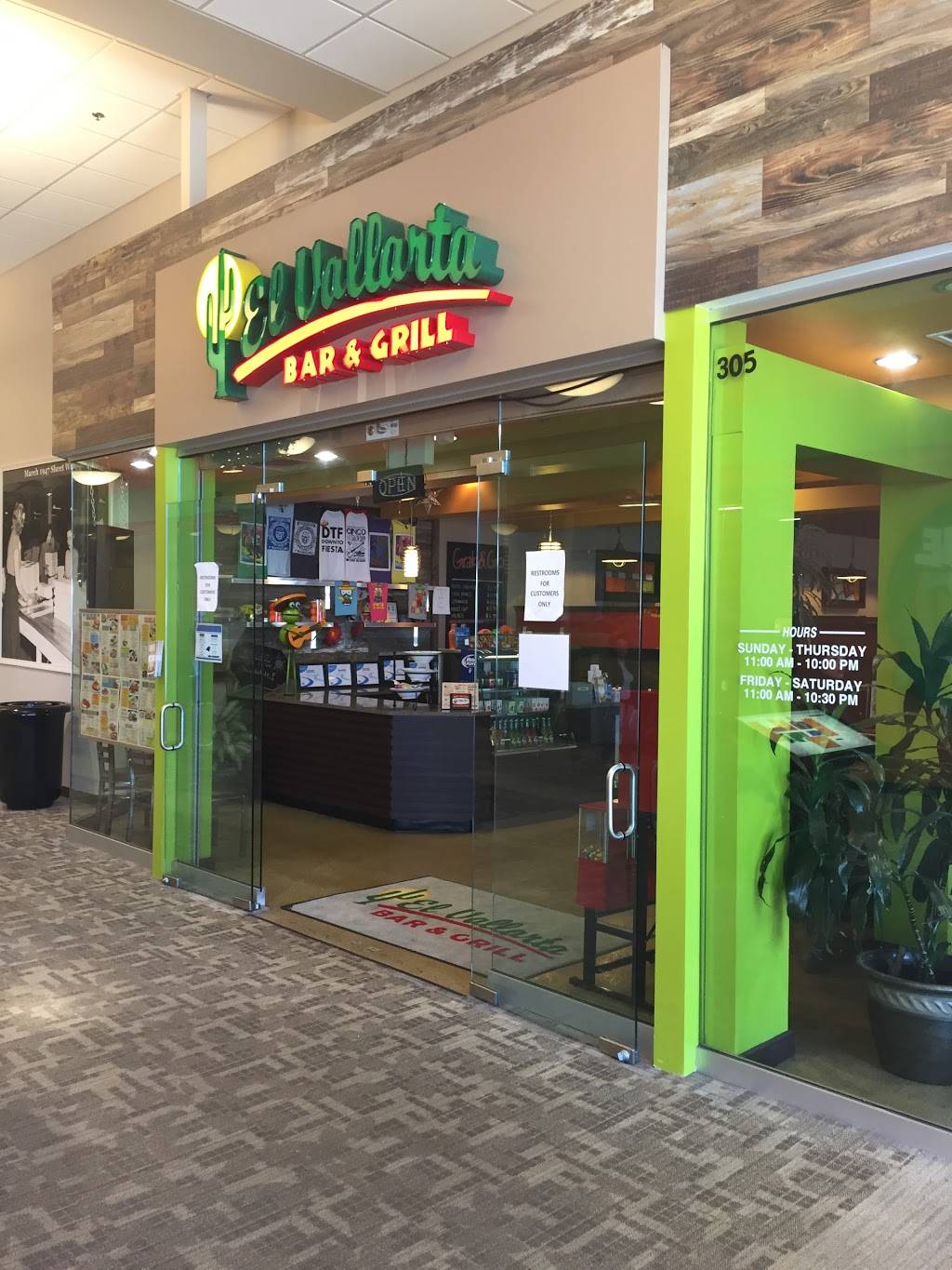 El Vallarta Bar & Grill | restaurant | 1480 Concord Pkwy N #305, Concord, NC 28025, USA | 7047922020 OR +1 704-792-2020