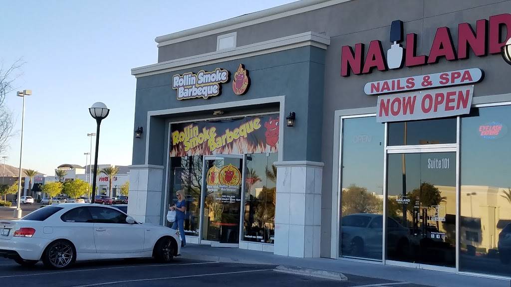 Rollin Smoke Barbeque #2 | restaurant | 4115 S Grand Canyon Dr Ste #100, Las Vegas, NV 89147, USA | 7028163634 OR +1 702-816-3634