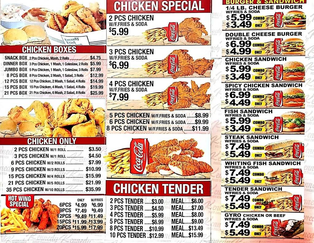 Kennedy Fried Chicken | restaurant | 135-18 Jamaica Ave, Richmond Hill, NY 11418, USA | 7186586721 OR +1 718-658-6721