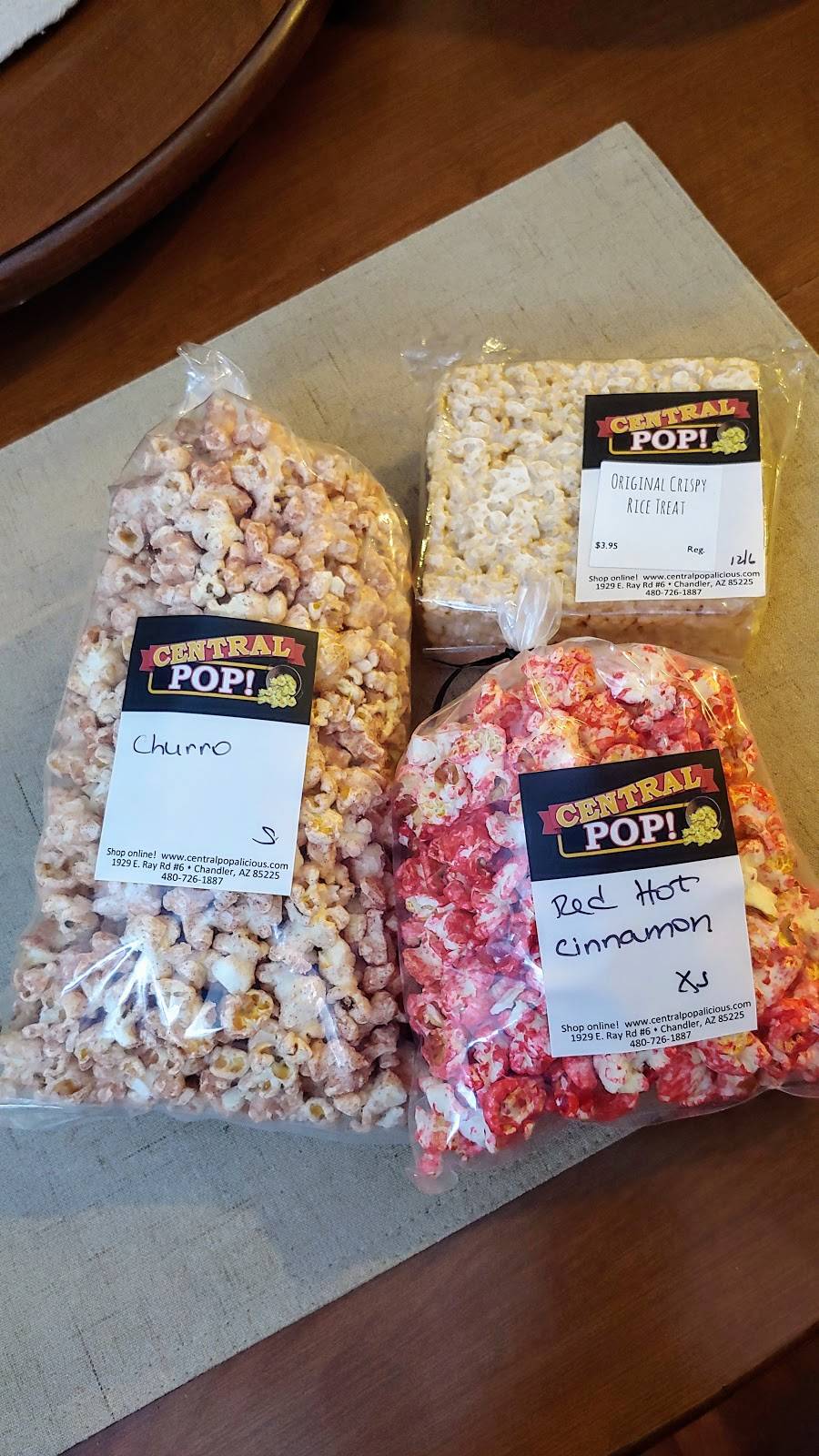 Central Pop! LLC | meal takeaway | 1929 E Ray Rd #6, Chandler, AZ 85225, USA | 4807261887 OR +1 480-726-1887