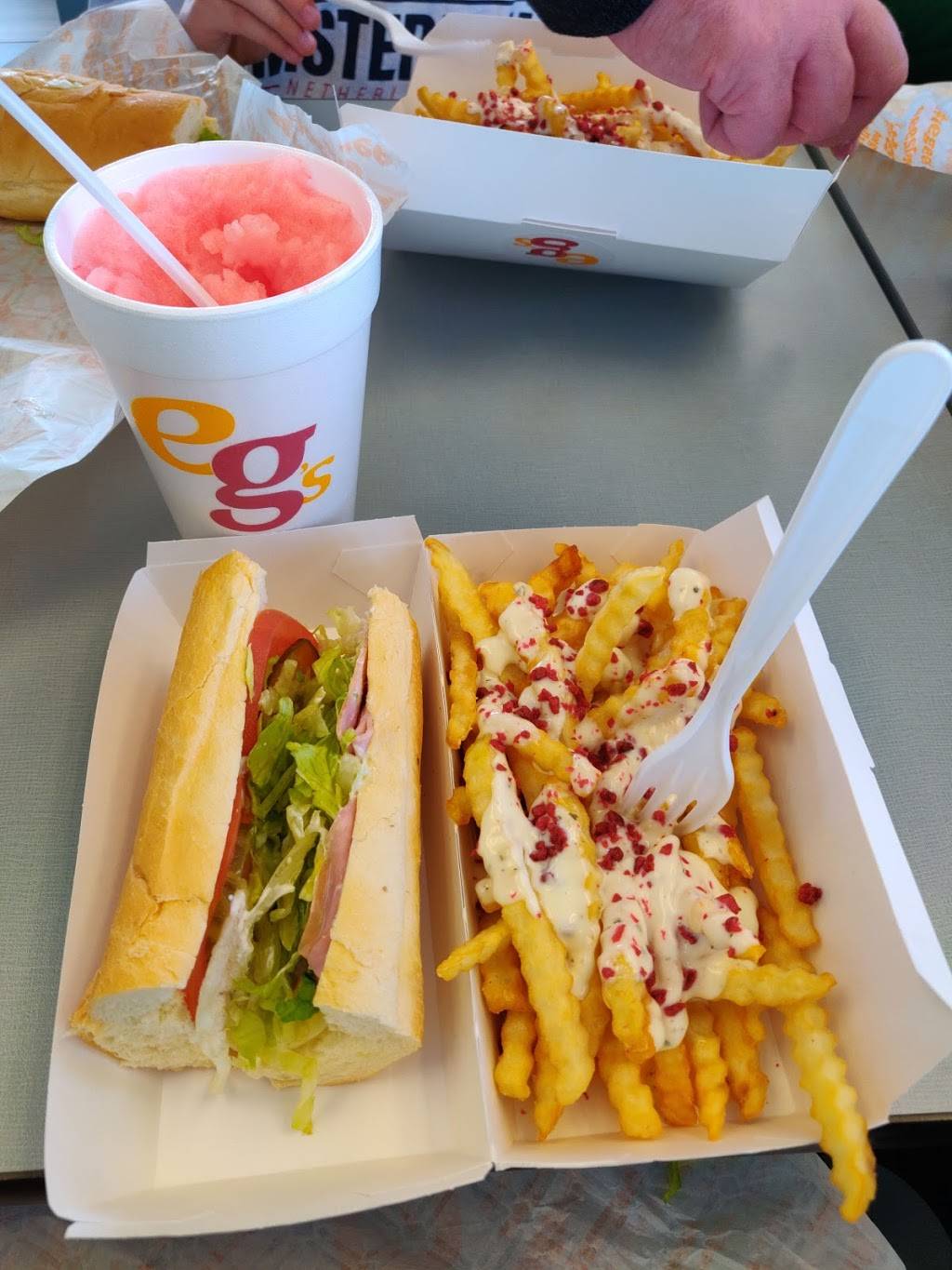 Eegees | restaurant | 8320 E Broadway Blvd, Tucson, AZ 85710, USA | 5207337977 OR +1 520-733-7977