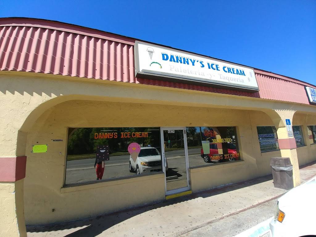 Dannys Ice Cream | restaurant | 4824 US-17, De Leon Springs, FL 32130, USA | 3869852800 OR +1 386-985-2800