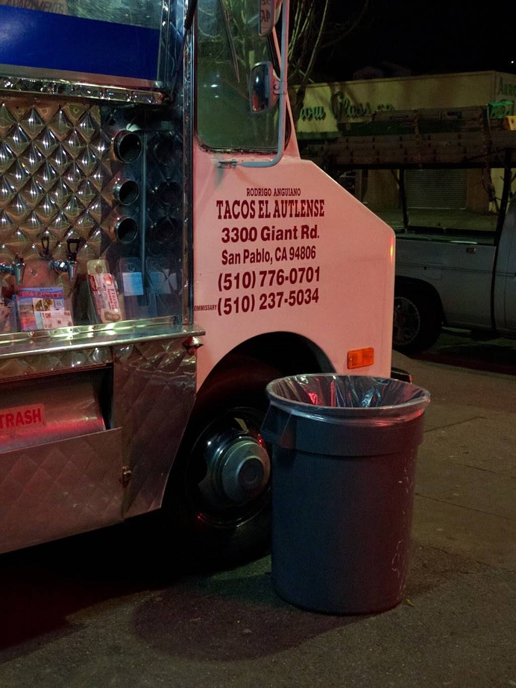 Tacos El Autlense | restaurant | 601 San Pablo Ave #2, Albany, CA 94706, USA | 5107760701 OR +1 510-776-0701