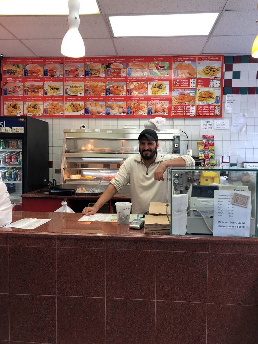 JFK Fried Chicken | restaurant | 2041 1st Avenue, New York, NY 10029, USA | 2124231011 OR +1 212-423-1011